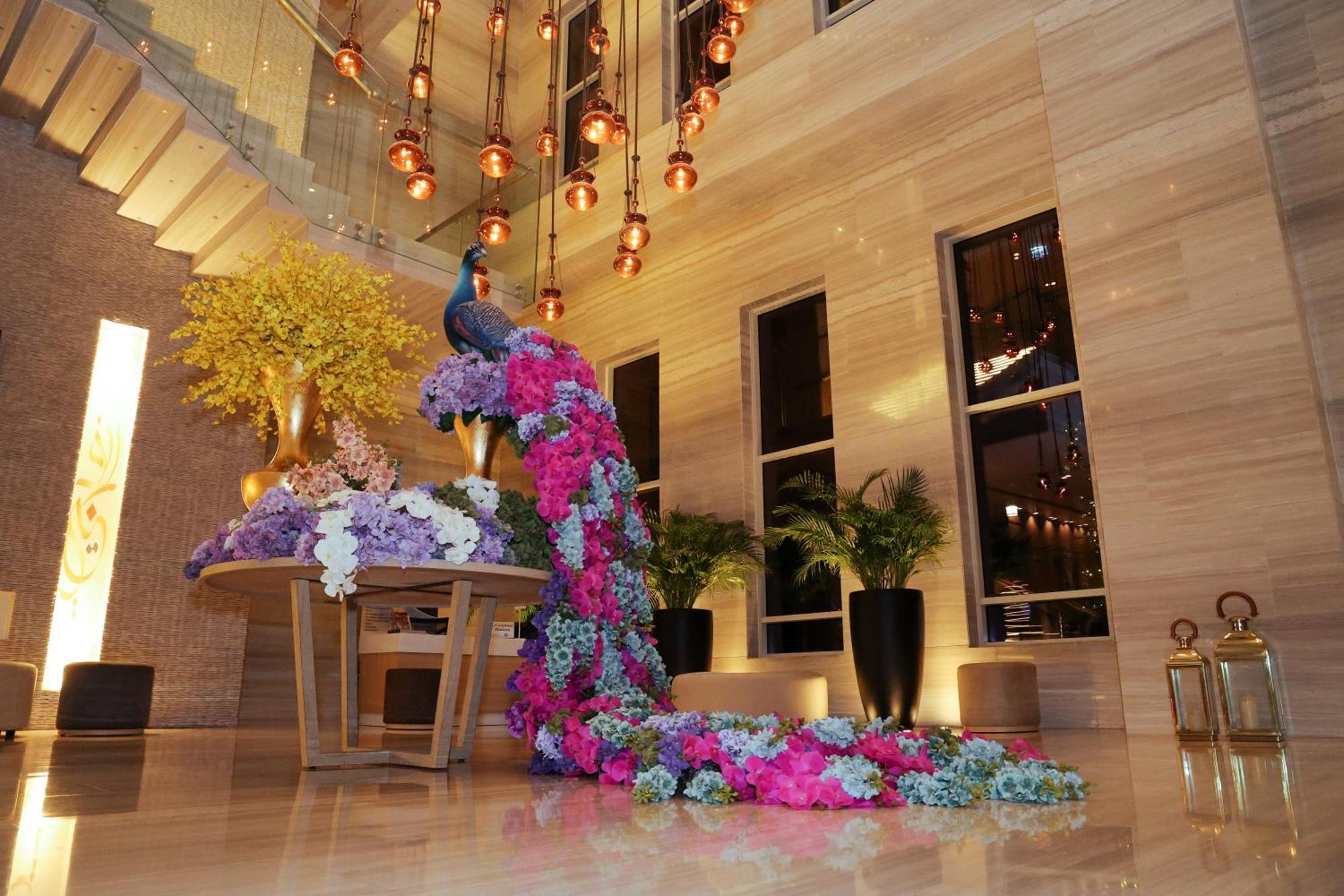 Doubletree By Hilton Fujairah City Εξωτερικό φωτογραφία The lobby of the Taj Mahal Palace